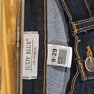 JUDY Blue Flair Jeans with added rhinestone detail